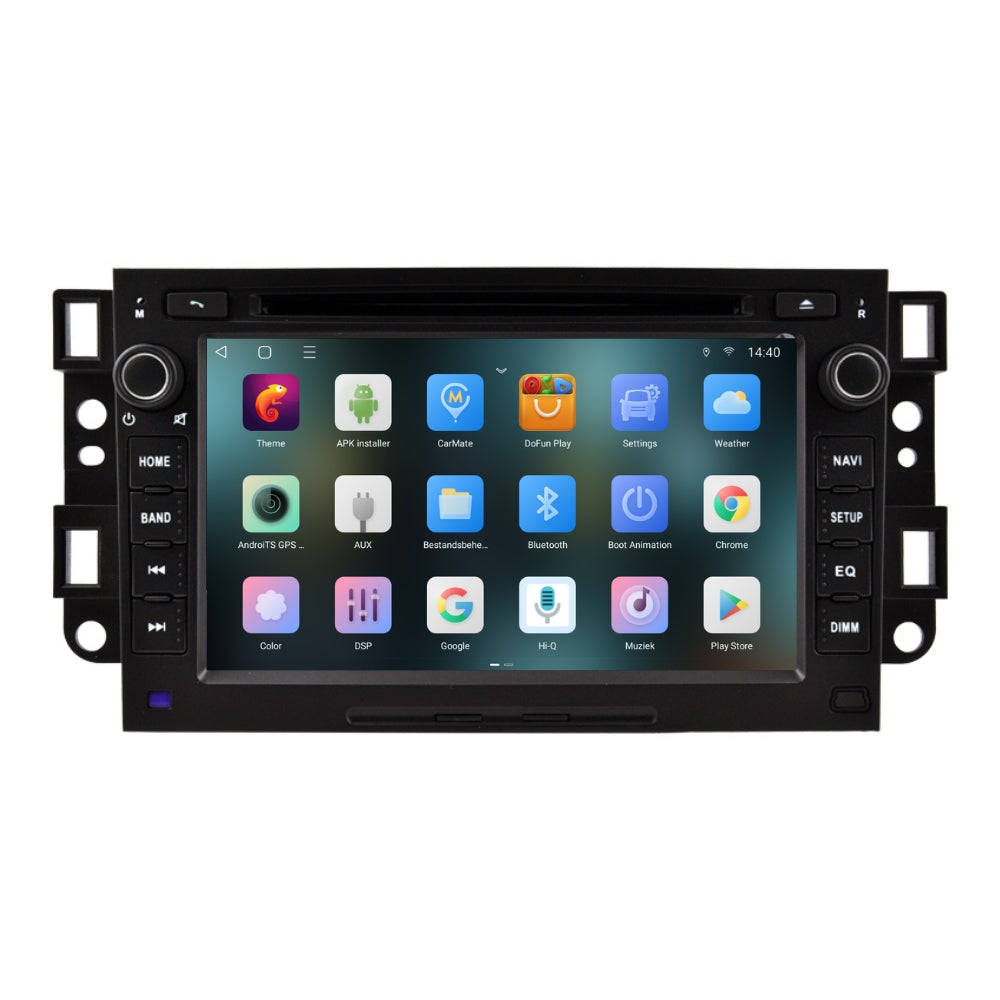 Chevrolet Épica | Androide 14 | Radio de coche | 2006 a 2012 | Carplay y Android Auto