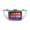 Radio para coche Hyundai Tucson CarPlay | 2009 a 2017 | Denago DNG-A115 | 9 pulgadas | Androide 13 | CarPlay inalámbrico y Android Auto | Marco plateado