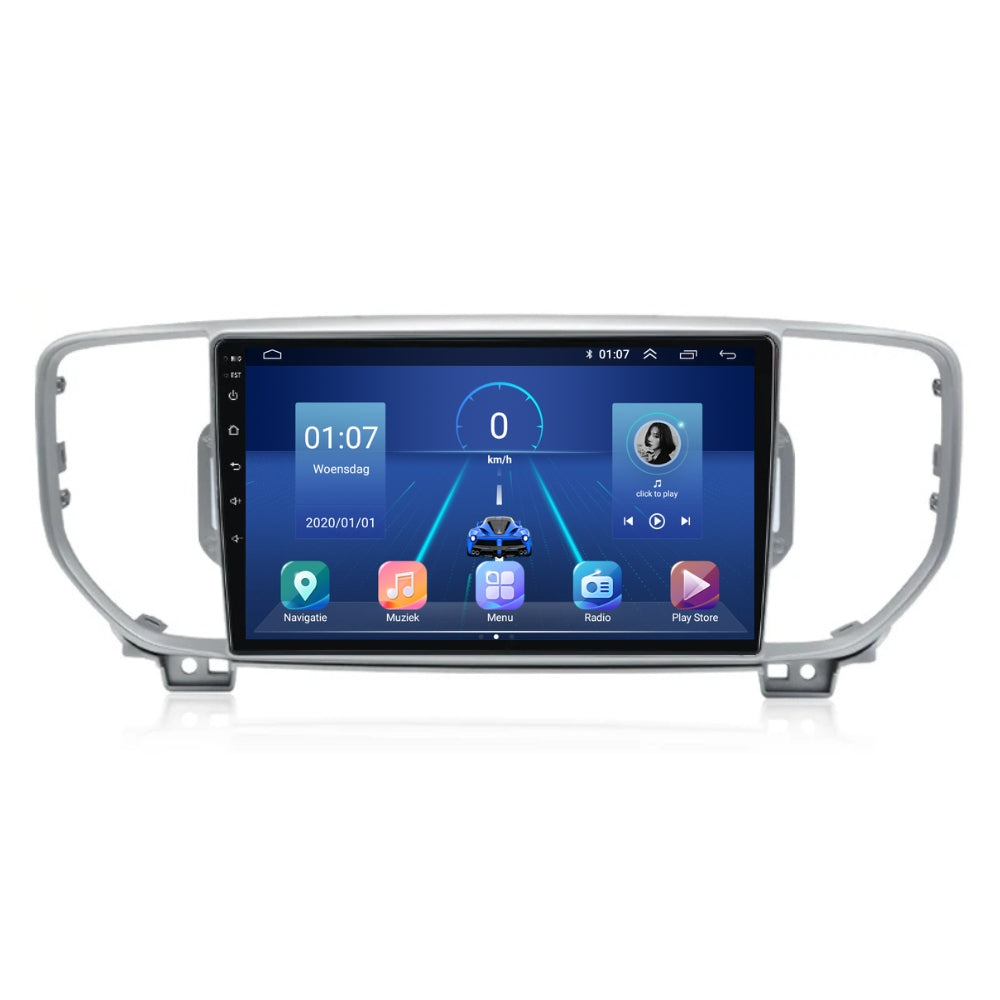 Kia Sportage | Android 13 | Autoradio | 2016 t/m 2019 | Carplay & Android Auto