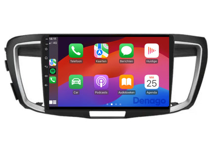 Honda Accord CarPlay autoradio | 2013 t/m 2017 | Denago DNG-A293 | 9 inch | Android 13 | Draadloos CarPlay & Android Auto