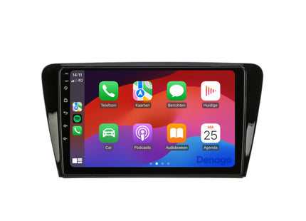 Skoda Octavia CarPlay autoradio | 2014 t/m 2017 | Denago DNG-A110 | 9 inch | Android 13 | Draadloos CarPlay & Android Auto