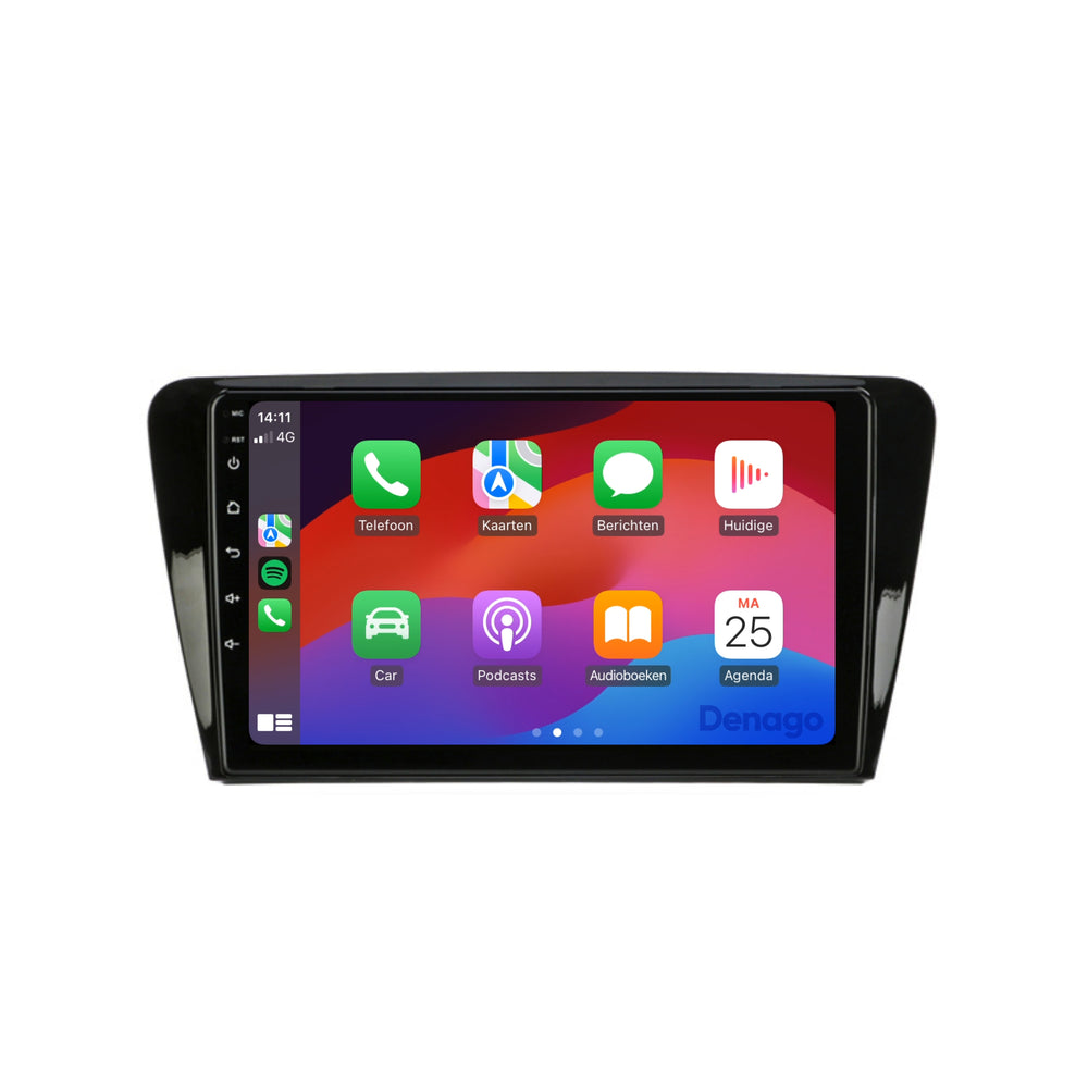 Radio para coche Skoda Octavia CarPlay | 2014 a 2017 | Denago DNG-A110 | 9 pulgadas | Androide 13 | CarPlay inalámbrico y Android Auto