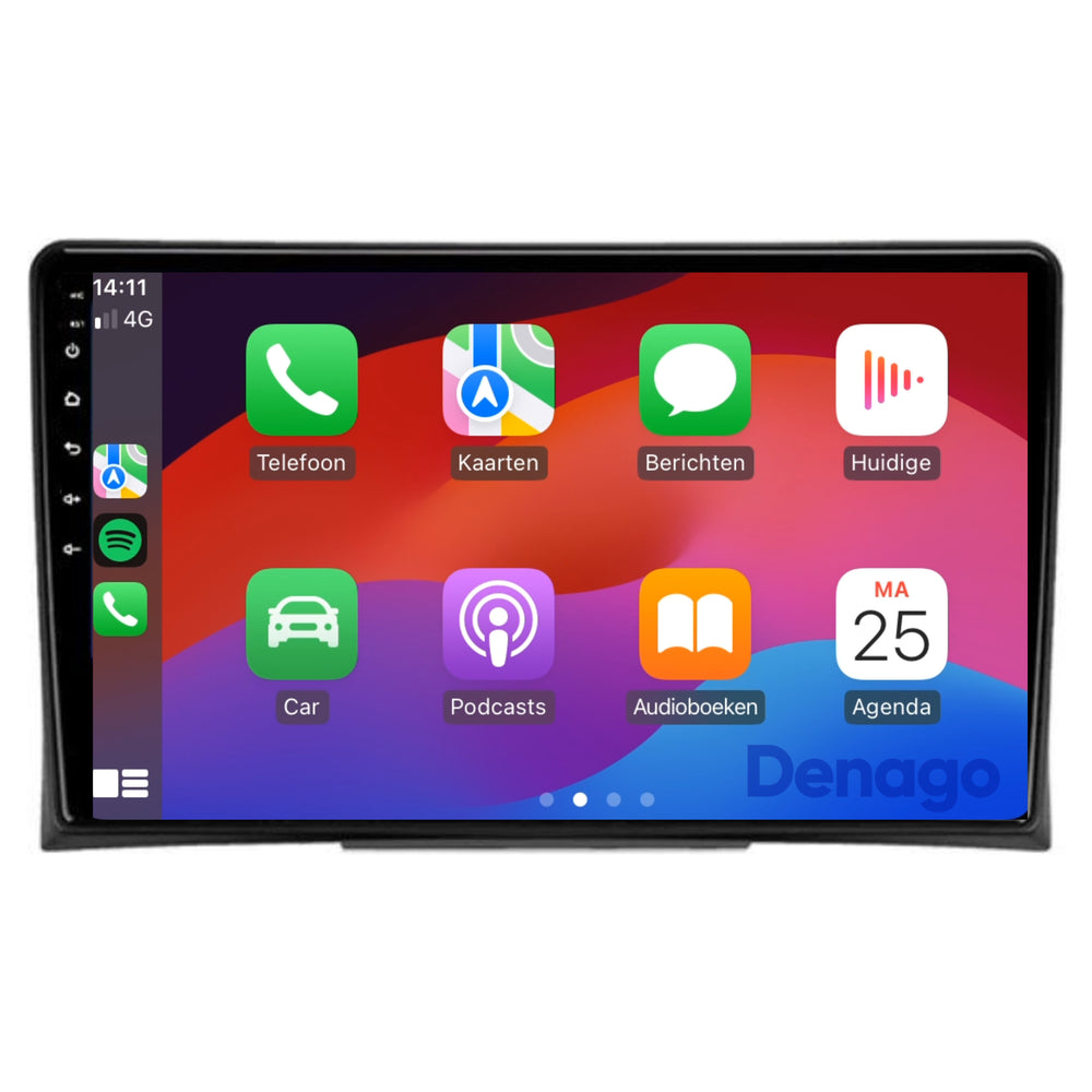 Volkswagen T5 Multivan & California CarPlay autoradio | 2004 t/m 2014 | Denago DNG-A272 | 9 inch | Android 13 | Draadloos CarPlay & Android Auto