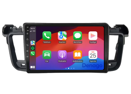 Peugeot 508 CarPlay autoradio | 2011 t/m 2018 | Denago DNG-A322 | 9 inch | Android 13 | Draadloos CarPlay & Android Auto