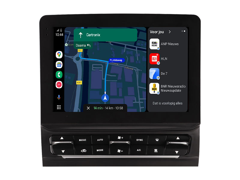 Maserati Quattroporte | Android 15 | 10.5 inch Autoradio | 2017 t/m 2023 | CarPlay & Android Auto
