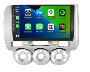 Collection image for: Honda Jazz 2002 t/m 2008 Autoradio met CarPlay & Android Auto