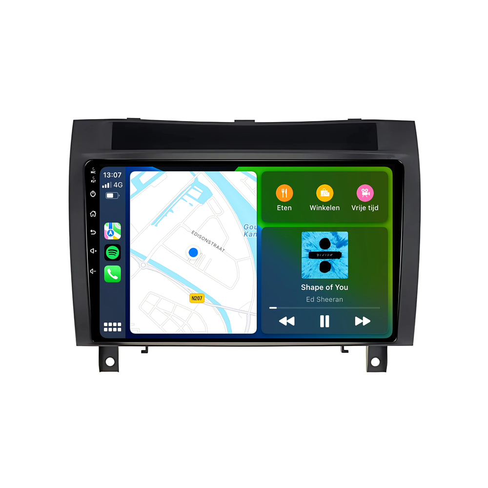 Mercedes-Benz SLK | Androide 13 | Radio de coche | 2004 a 2010 | CarPlay y Android Auto