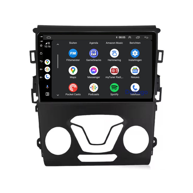 Ford Mondeo CarPlay autoradio | 2013 t/m 2018 | Denago DNG-A85 | 9 inch | Android 13 | Draadloos CarPlay & Android Auto