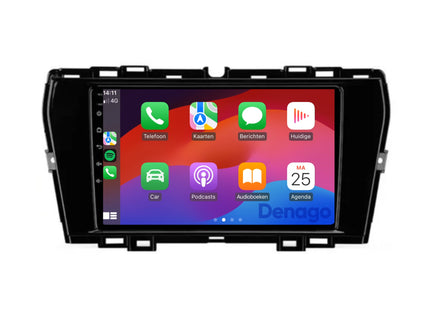 SsangYong Tivoli CarPlay autoradio | 2019 t/m 2021 | Denago DNG-A254 | 9 inch | Android 13 | Draadloos CarPlay & Android Auto
