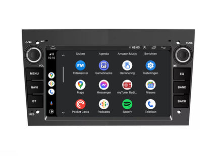 Denago | Opel Autoradio Grijs met navigatie | 6+128GB | Android 15