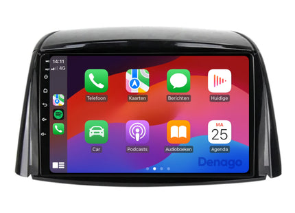 Renault Koleos CarPlay autoradio | 2008 t/m 2016 | Denago DNG-A137 | 9 inch | Android 13 | Draadloos CarPlay & Android Auto