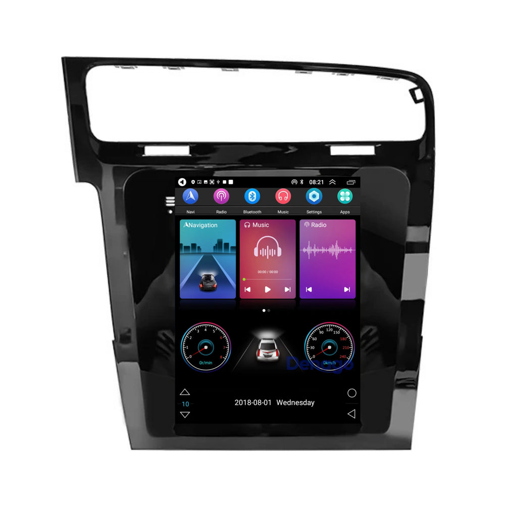 Volkswagen Golf 7 | 2012 t/m 2016 | Carplay & Android auto | Android 13 Autoradio Navigatie