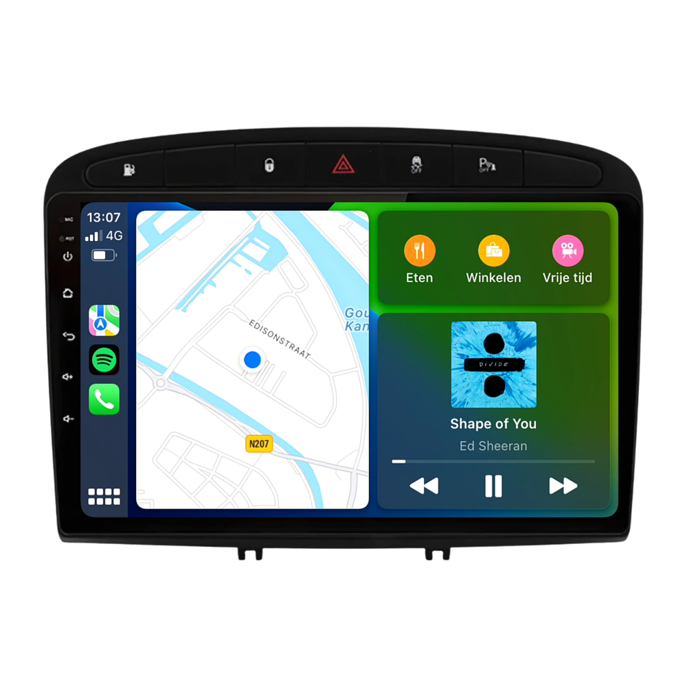 Peugeot 308 | 408 | Android 13 | Autoradio | 2007 à 2020 | CarPlay &  Android Auto