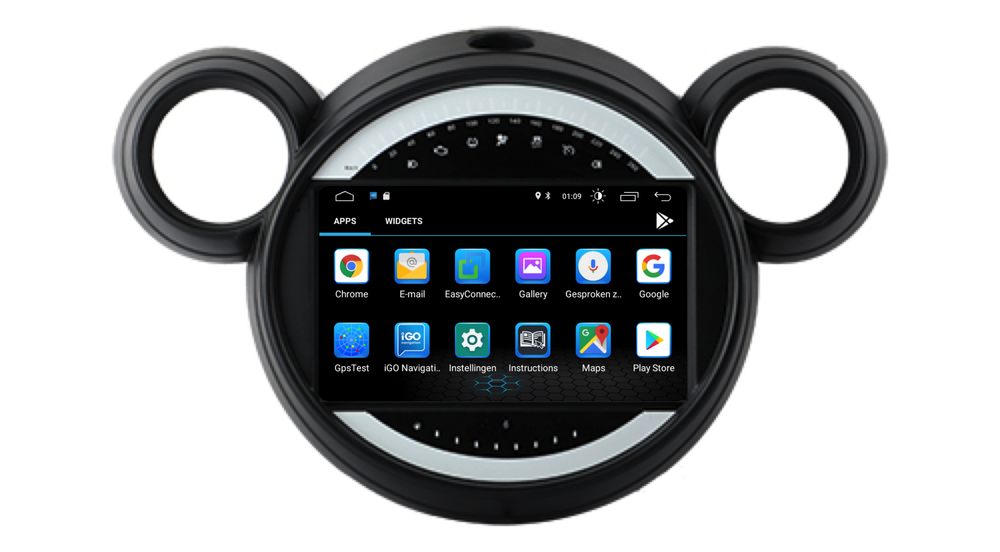 Mini Cooper CarPlay Autoradio R60 | 2011 à 2014 | Androïde