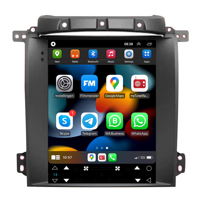 Kia Sorento | Android 13 | Autoradio | 2002 t/m 2006 | CarPlay & Android Auto | Groot scherm