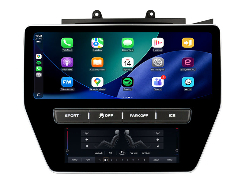 Maserati GT/GC Gran Turismo | Android 15 | 10.3 inch Autoradio | 2007 t/m 2015 | CarPlay & Android Auto
