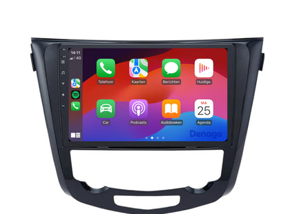 Nissan Qashqai CarPlay autoradio | 2014 t/m 2021 | Denago DNG-A106 | 10 inch | Android 13 | Draadloos CarPlay & Android Auto