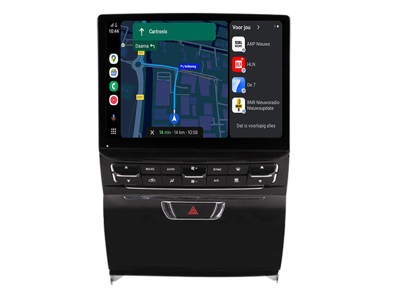Maserati Quattroporte | Android 15 | 10.5 inch Autoradio | 2013 t/m 2016 | CarPlay & Android Auto