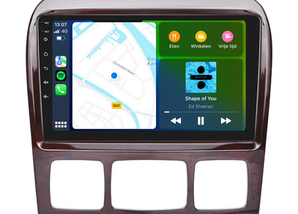 Mercedes S-Klasse | Android 13 l Autoradio | 1999 t/m 2005 | Carplay & Android Auto