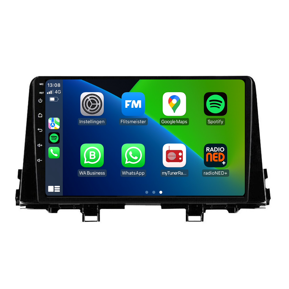 Kia Picanto | Androide 13 | Radio de coche | 2017 a 2020 | CarPlay y Android Auto