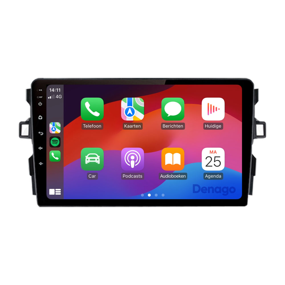 Autoradio Toyota Auris compatible CarPlay | 2006 à 2012 | Denago DNG-A288 | Écran 9 pouces | Android 13 | CarPlay sans fil & Android Auto