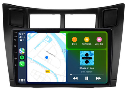 Toyota Yaris | Android 13 | Autoradio | 2005 t/m 2012 | CarPlay & Android Auto