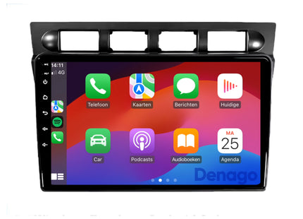 Kia Picanto CarPlay autoradio | 2003 t/m 2010 | Denago DNG-A237 | 9 inch | Android 13 | Draadloos CarPlay & Android Auto