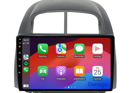 Daihatsu Sirion CarPlay autoradio | 2013 t/m 2018 | Denago DNG-A146 | 9 inch | Android 13 | Draadloos CarPlay & Android Auto