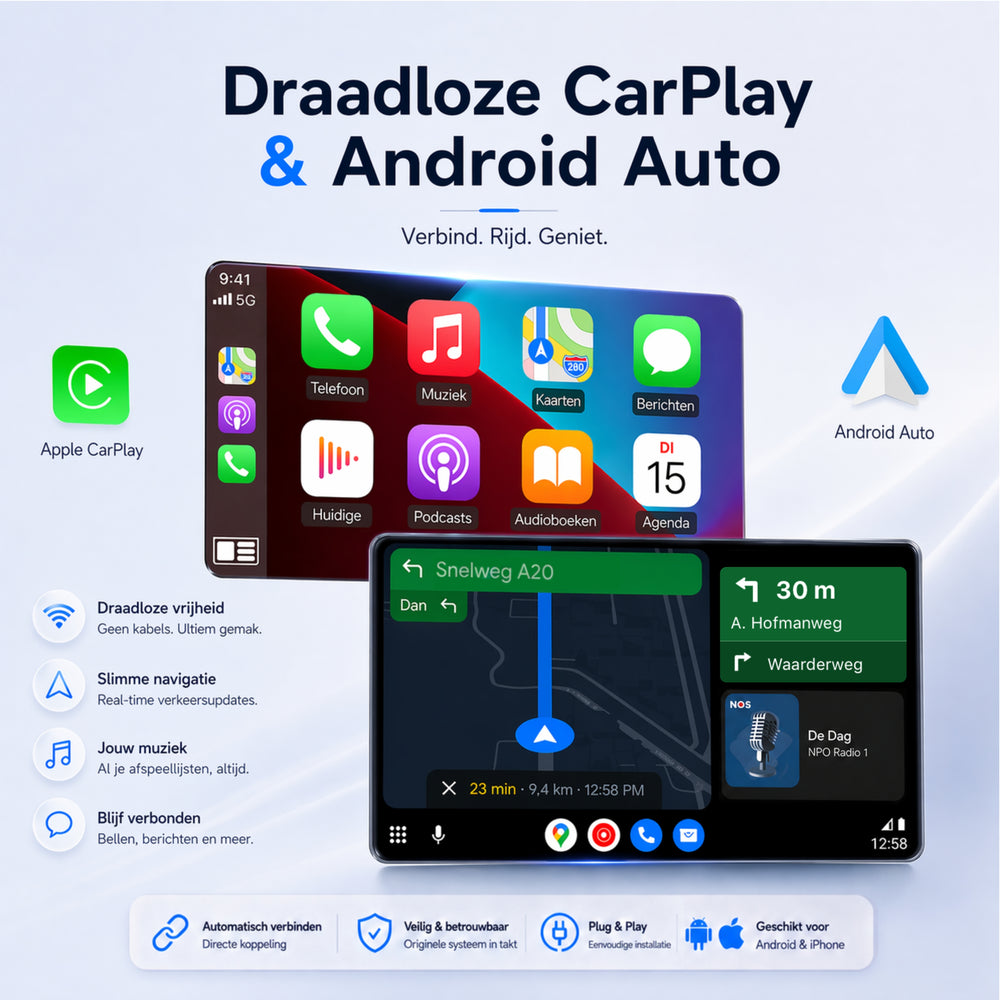 Lexus RX | 2016 t/m 2018 | CarPlay & Android Auto Box | Draaiknop