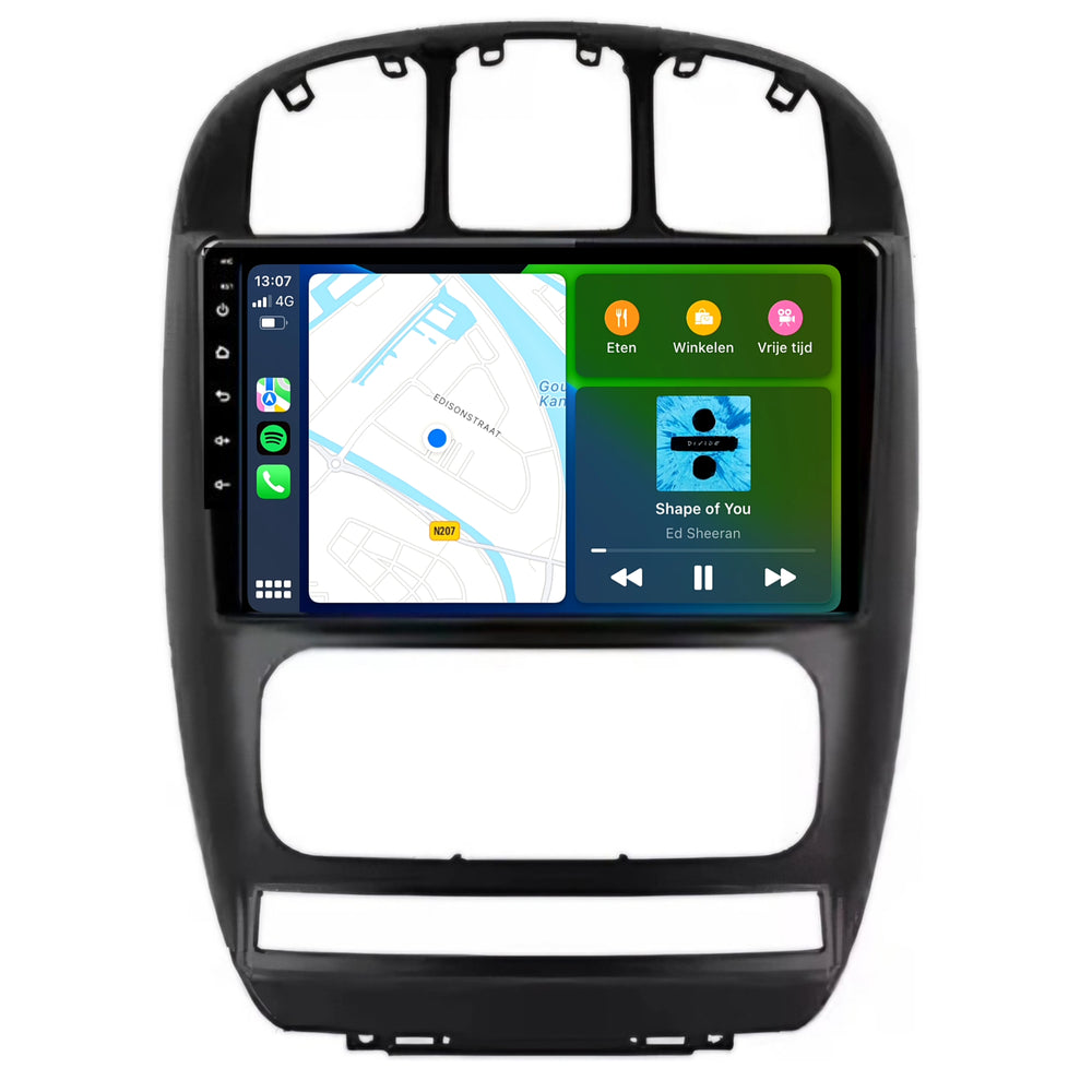 Chrysler Voyager y Dodge Grand Caravan | Androide 13 | Radio de coche | 2000 a 2012 | CarPlay y Android Auto