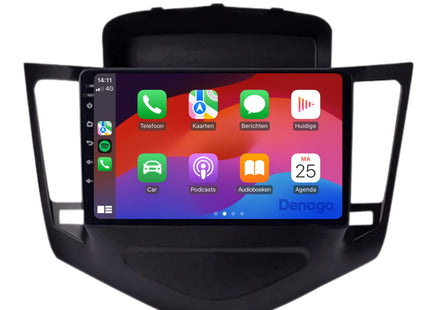 Chevrolet Cruze CarPlay autoradio | 2008 t/m 2012 | Denago DNG-A112 | 9 inch | Android 13 | Draadloos CarPlay & Android Auto