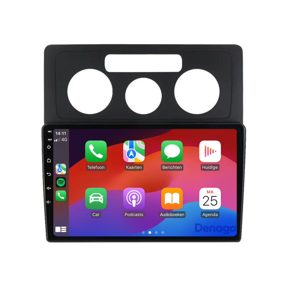 Autoradio CarPlay pour Volkswagen Caddy | 2010 à 2015 | Denago DNG-A241 | Écran 9 pouces | Android 13 | CarPlay sans fil & Android Auto
