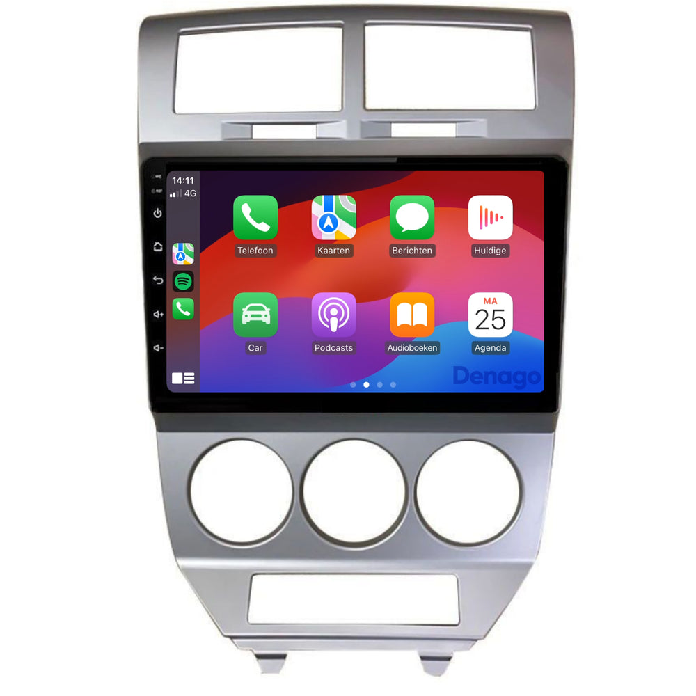 Radio para coche Dodge Caliber CarPlay | 2006 a 2010 | Denago DNG-A323 | 9 pulgadas | Androide 13 | CarPlay inalámbrico y Android Auto