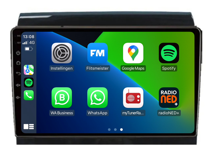 Fiat Ducato | Citroën Jumper | Peugeot Boxer | Android 13 | Autoradio | 2006 t/m 2021 | Carplay & Android Auto