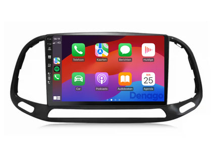 Radio para coche Fiat Doblo CarPlay | 2015 a 2021 | Denago DNG-A327 | 9 pulgadas | Android 13 | CarPlay inalámbrico & Android Auto