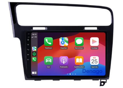 Volkswagen Golf 7 CarPlay autoradio | 2012 t/m 2020 | Denago DNG-A309 | 9 inch | Android 13 | Draadloos CarPlay & Android Auto
