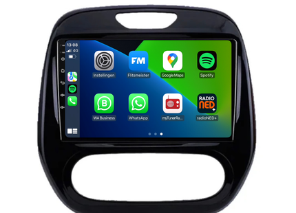 Renault Captur | Android 13 | 2013 t/m 2019 | Carplay & Android Auto