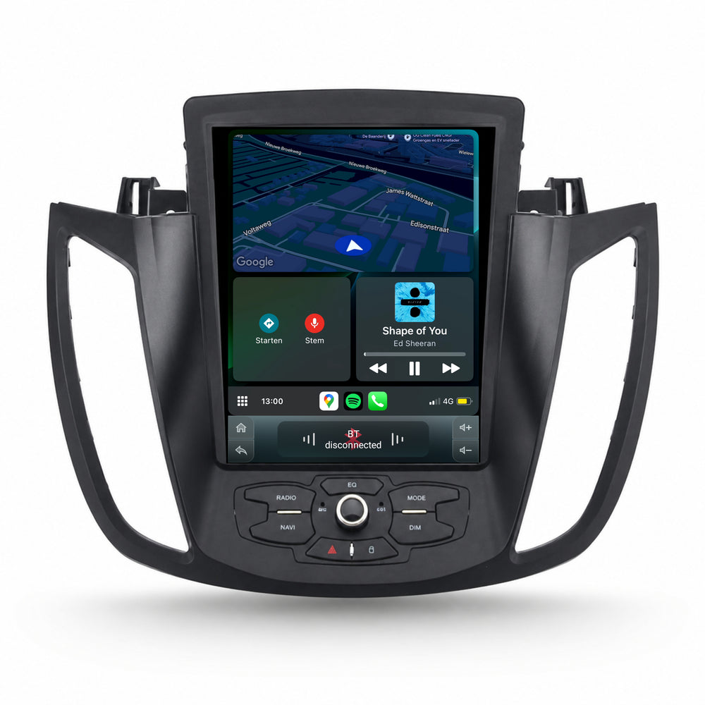 Ford Kuga | 9.7 inch Tesla Style Autoradio | 2013 t/m 2017 | CarPlay & Android Auto
