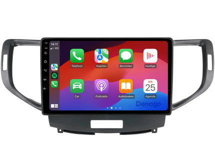 Ford Mondeo CarPlay autoradio | 2003 t/m 2014 | Denago DNG-A96 | 9 inch | Android 13 | Draadloos CarPlay & Android Auto | Zilver frame
