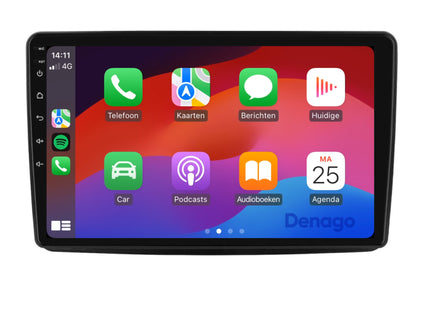 Fiat Panda | Autoradio | 2003 t/m 2012 | Android 13 | Carplay & Android Auto