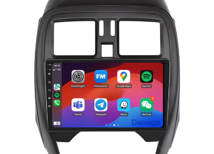 Nissan Micra Autoradio | 2013 t/m 2017 | Android 13 & CarPlay
