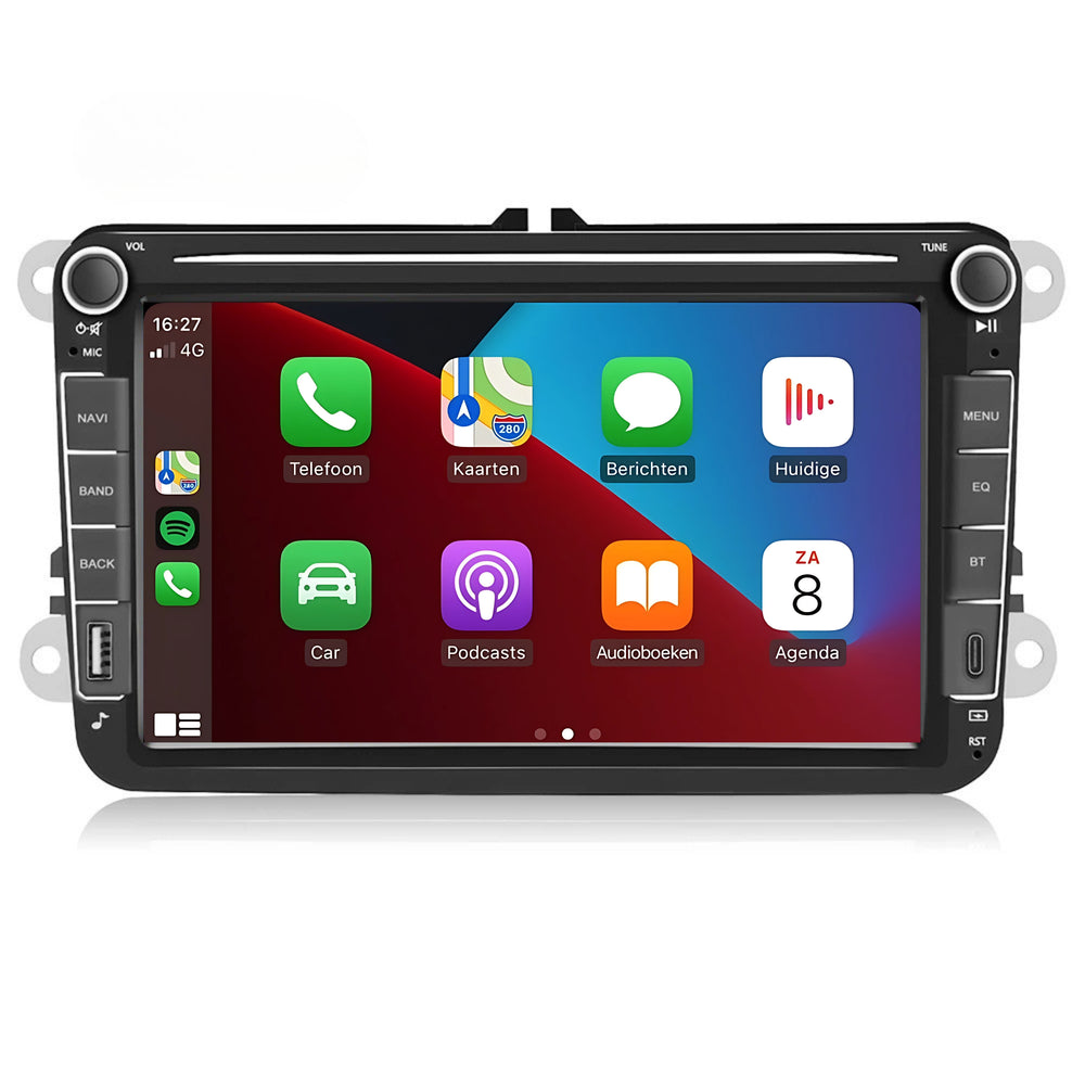 Radio para coche Volkswagen | Androide 13 | Carplay y Android automático | 4GB + 64GB