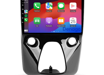 Peugeot 108 CarPlay autoradio | 2014 t/m 2023 | Denago DNG-A265 | 10 inch | Android 13 | Draadloos CarPlay & Android Auto