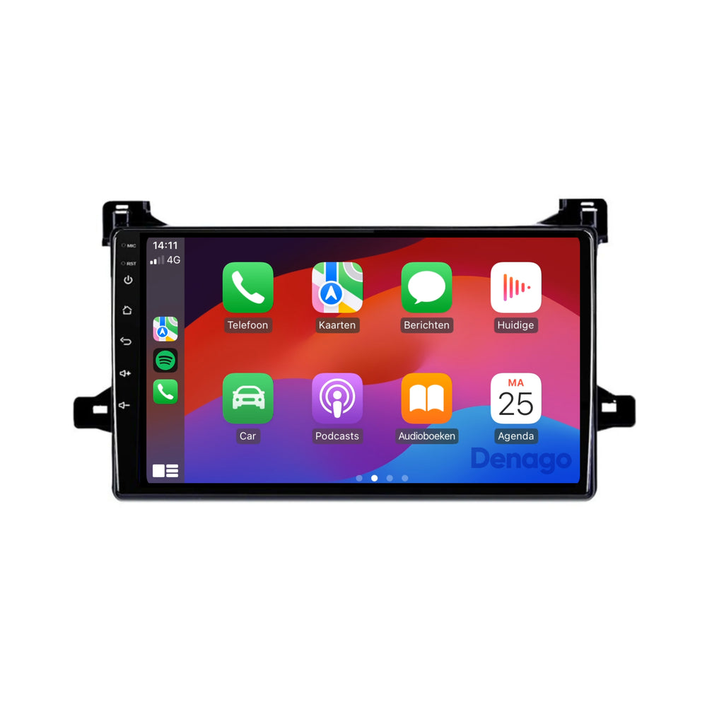 Autoradio Toyota Prius compatible CarPlay | 2016 à 2018 | Denago DNG-A311 | Écran 9 pouces | Android 13 | CarPlay sans fil & Android Auto