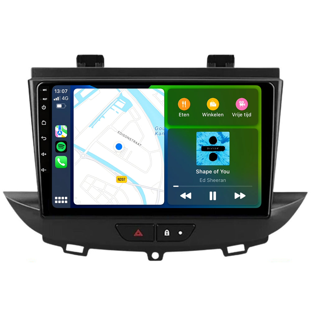 Opel Crossland | Androide 13 | Radio de coche | 2016 a 2020 | CarPlay y Android Auto