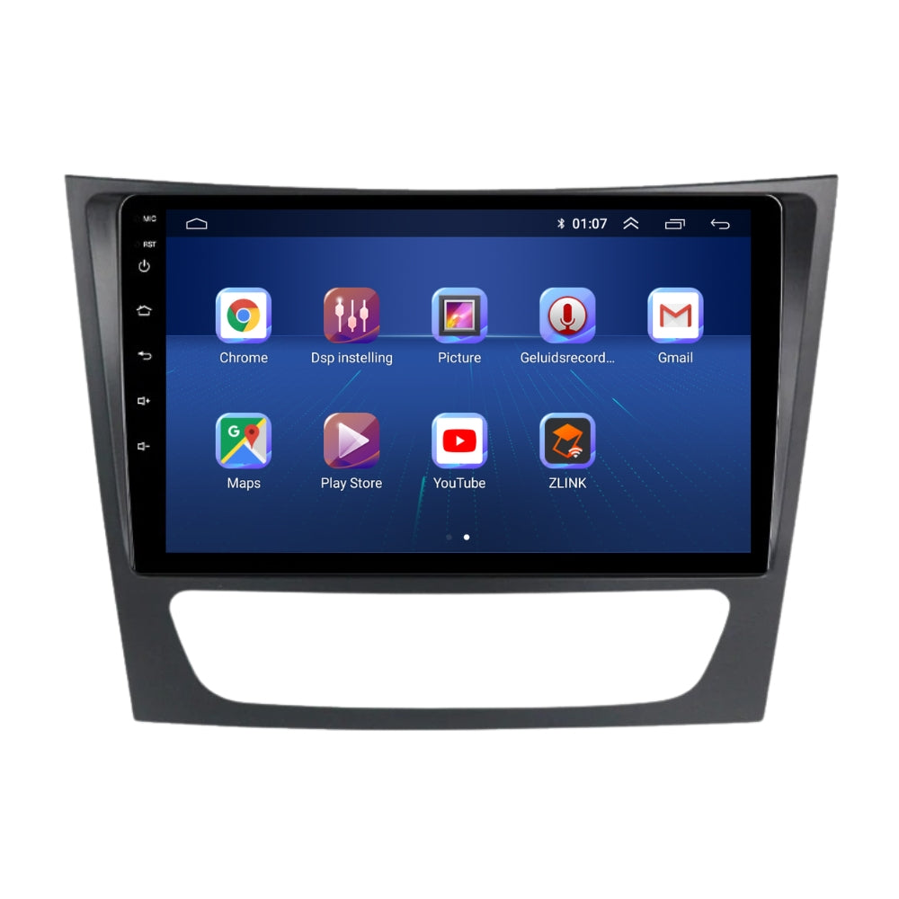 Mercedes clase E/CLS/G | Androide 13 | Radio de coche | Carplay y Android Auto