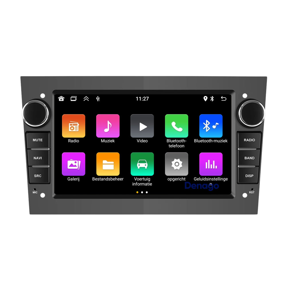 Opel Astra Corsa Zafira Tigra Omega Meriva Combo | 2000 t/m 2013 | Android 13 | Carplay & Android Auto |