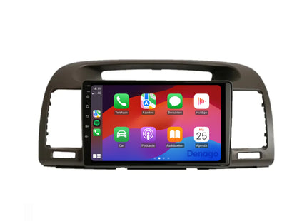 Toyota Camry CarPlay autoradio | 2001 t/m 2007 | Denago DNG-A255 | 9 inch | Android 13 | Draadloos CarPlay & Android Auto