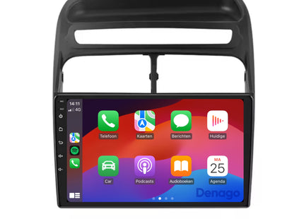 Fiat Punto & Linea CarPlay autoradio | 2007 t/m 2012 | Denago DNG-A294 | 9 inch | Android 13 | Draadloos CarPlay & Android Auto