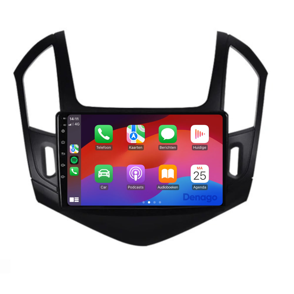 Autoradio CarPlay pour Chevrolet Cruze | 2012 à 2014 | Denago DNG-A169 | Écran 9 pouces | Android 13 | CarPlay sans fil & Android Auto